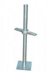 Solid Galvanized Base Jack